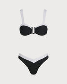 Women's Knitted Polyester Bikini Set Bikinis - RIHOAS