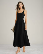 Women's Knitted Polyester Maxi Dress Dresses - RIHOAS