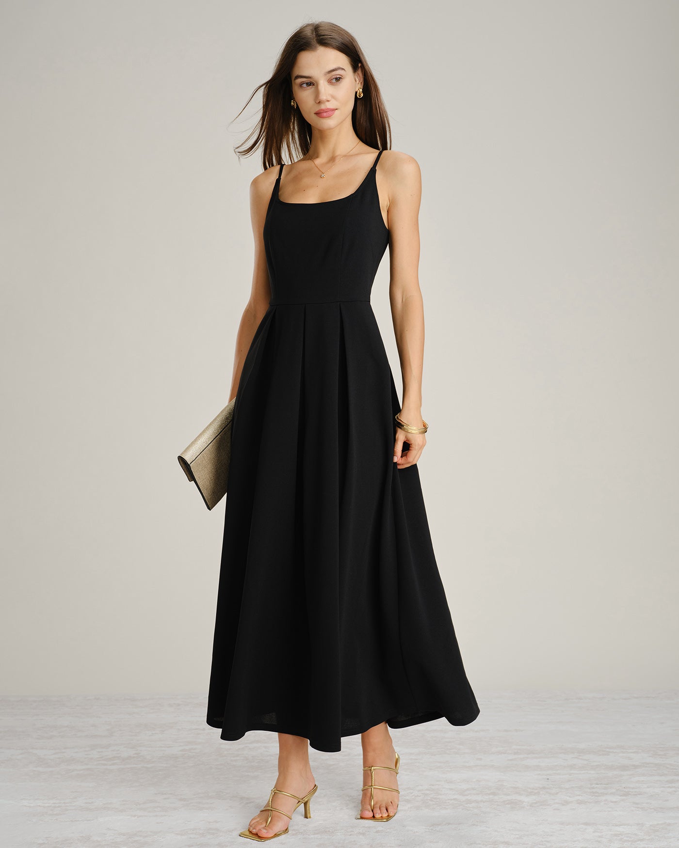 Women's Knitted Polyester Maxi Dress Dresses - RIHOAS