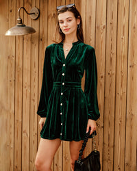Women's Knitted Polyester Mini Dress Dresses - RIHOAS