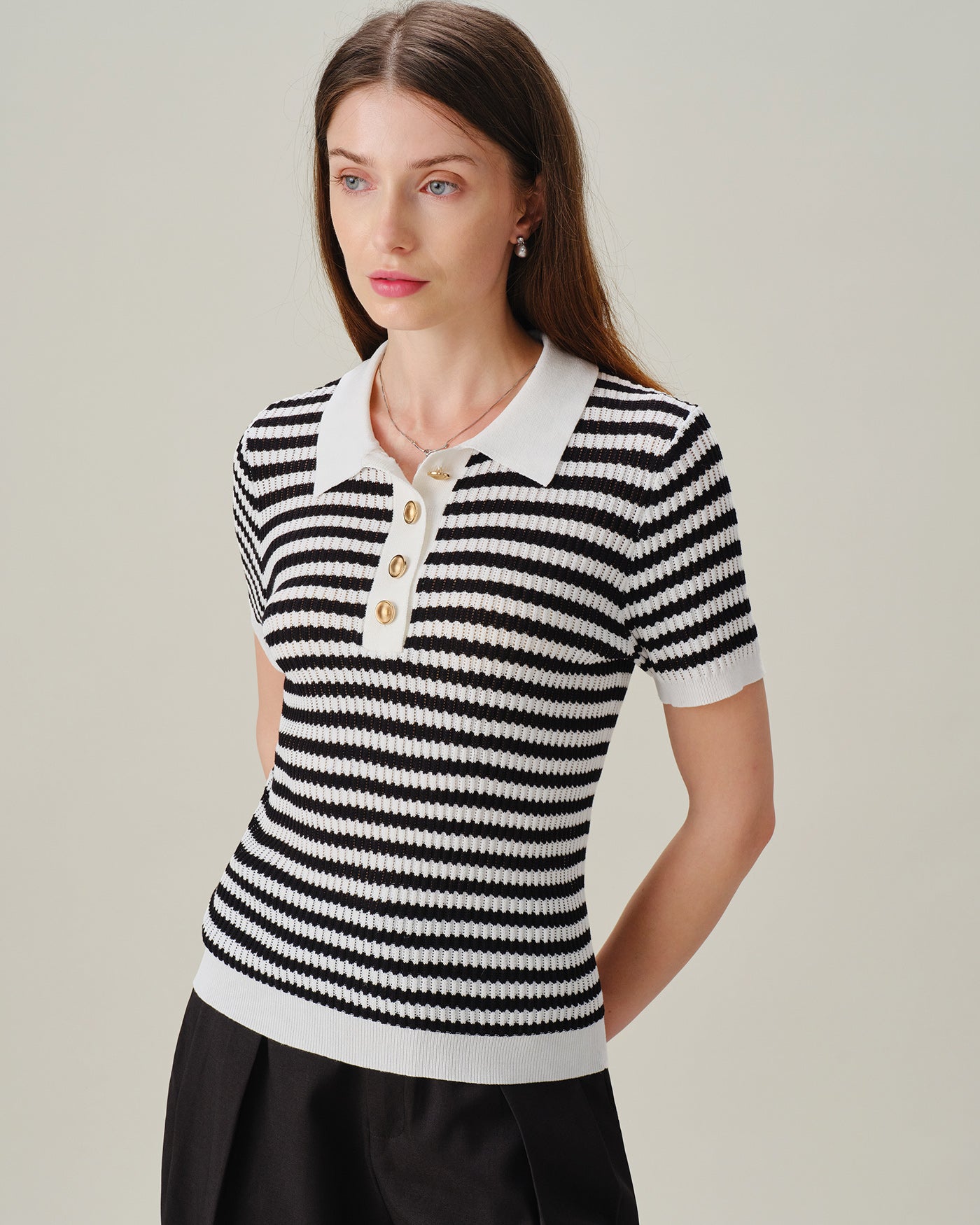 Women's Knitted Viscose Knits Tops - RIHOAS