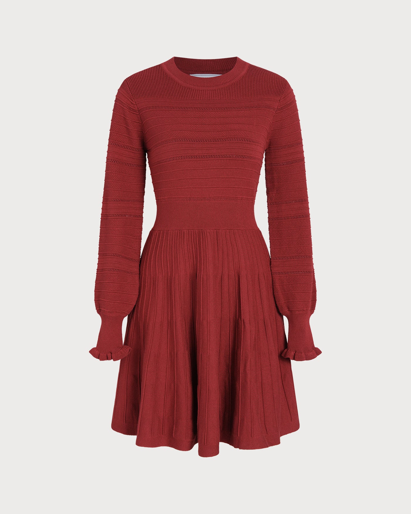 Women's Knitted Viscose Sweater Dresses Dresses - RIHOAS