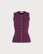 Women's Knitted Viscose Tank Tops Tops - RIHOAS