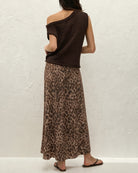 Women's Polyester Knit Skirt Bottoms - RIHOAS
