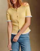 Women's Polyester Knit Sweater Tops - RIHOAS