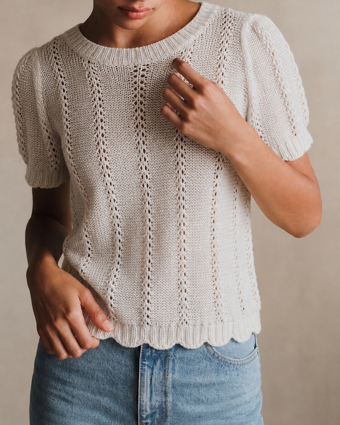 Women's Polyester Knit Sweater Tops - RIHOAS