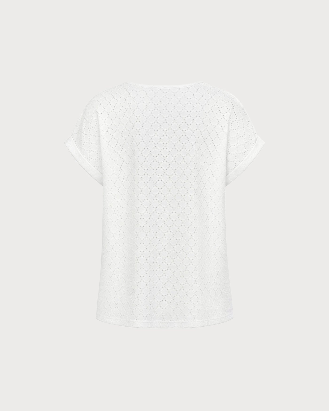 Women's Polyester Knit Top Tops - RIHOAS