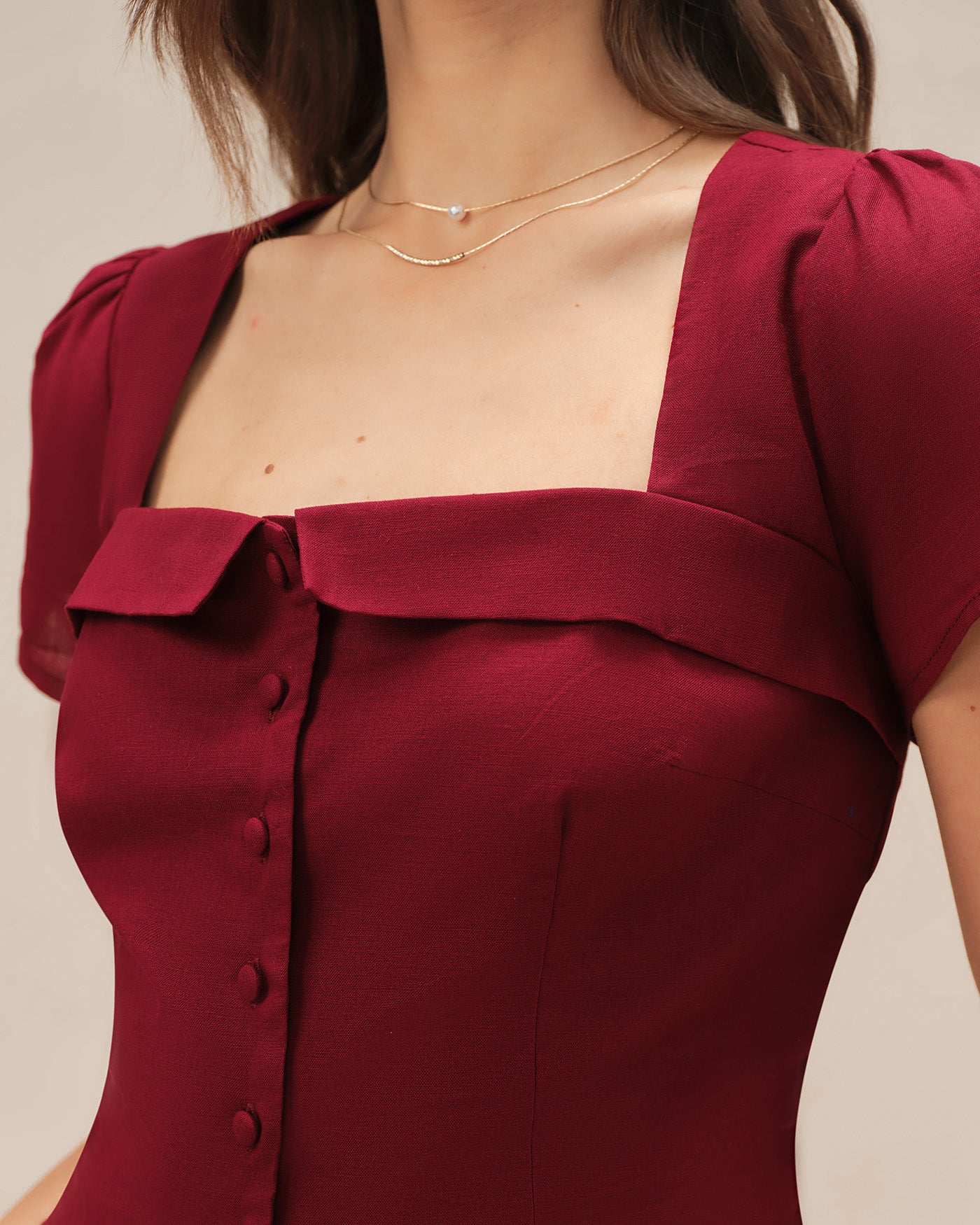 Women's Woven Cotton Blouses Tops - RIHOAS
