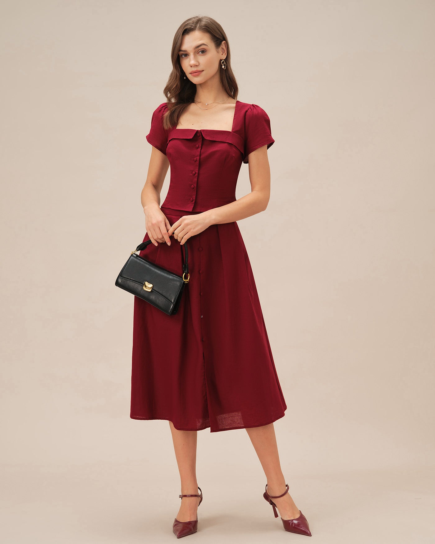 Women's Woven Cotton Blouses Tops - RIHOAS