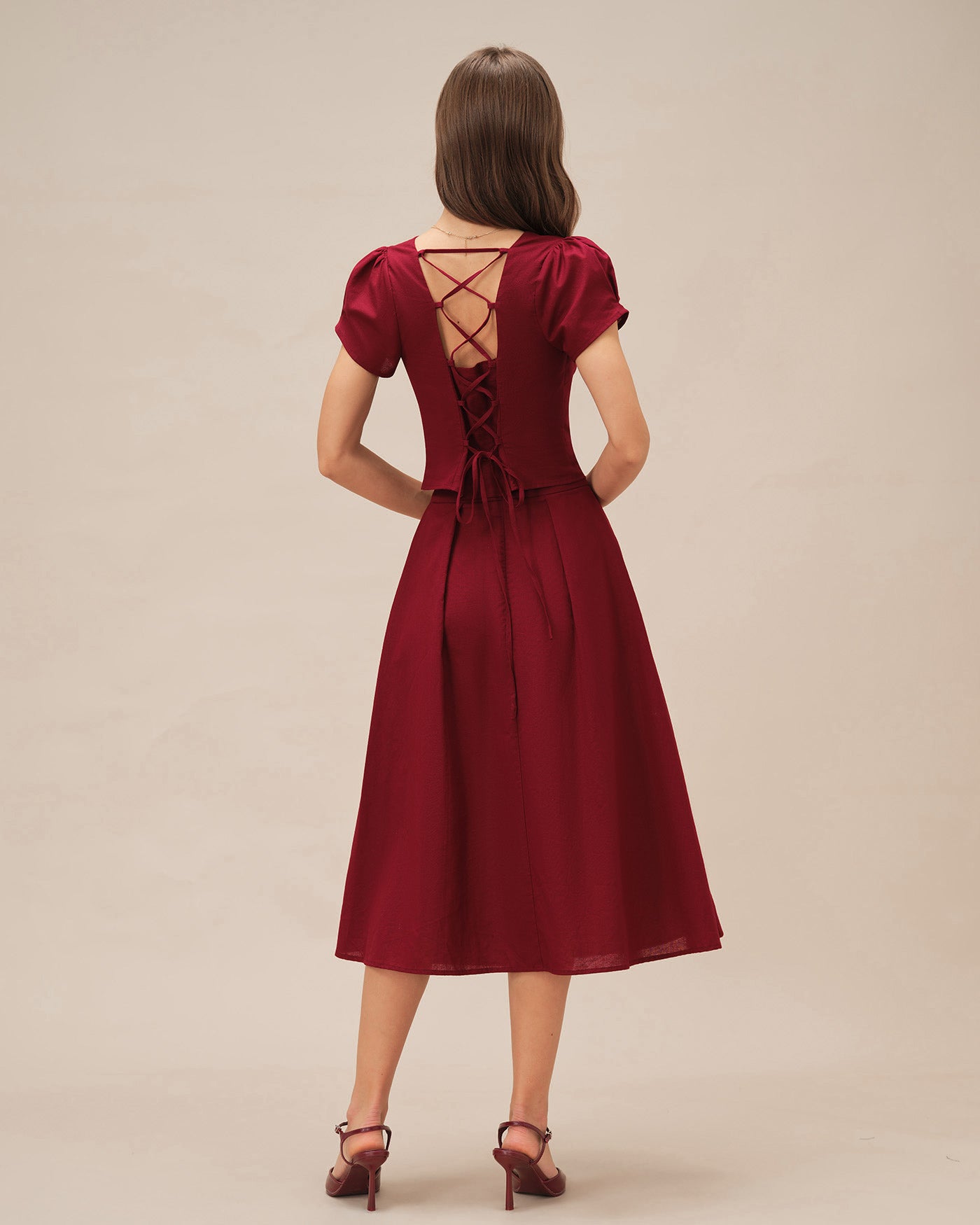 Women's Woven Cotton Blouses Tops - RIHOAS