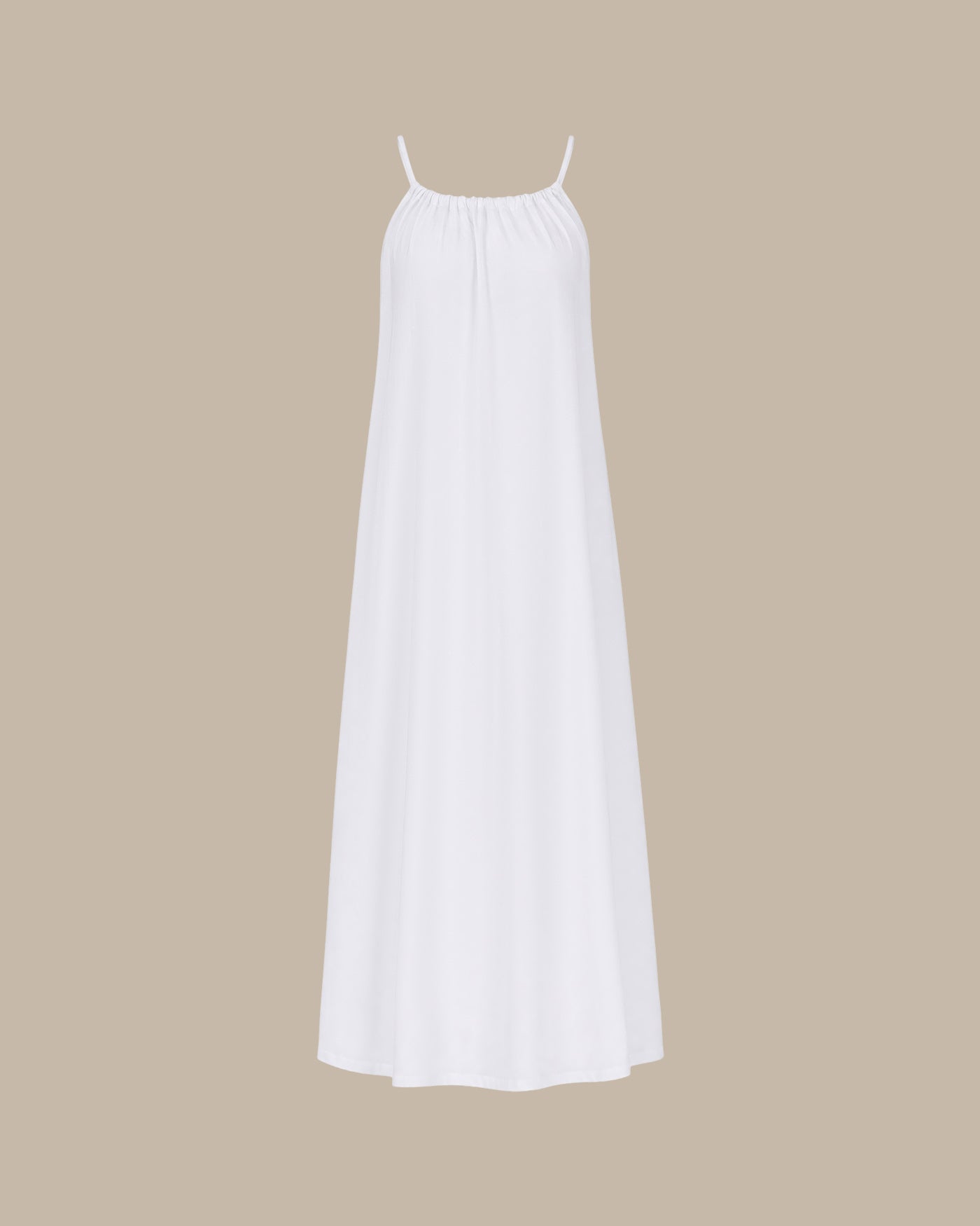 Women's  Woven Cotton Maxi Dress Dresses - RIHOAS