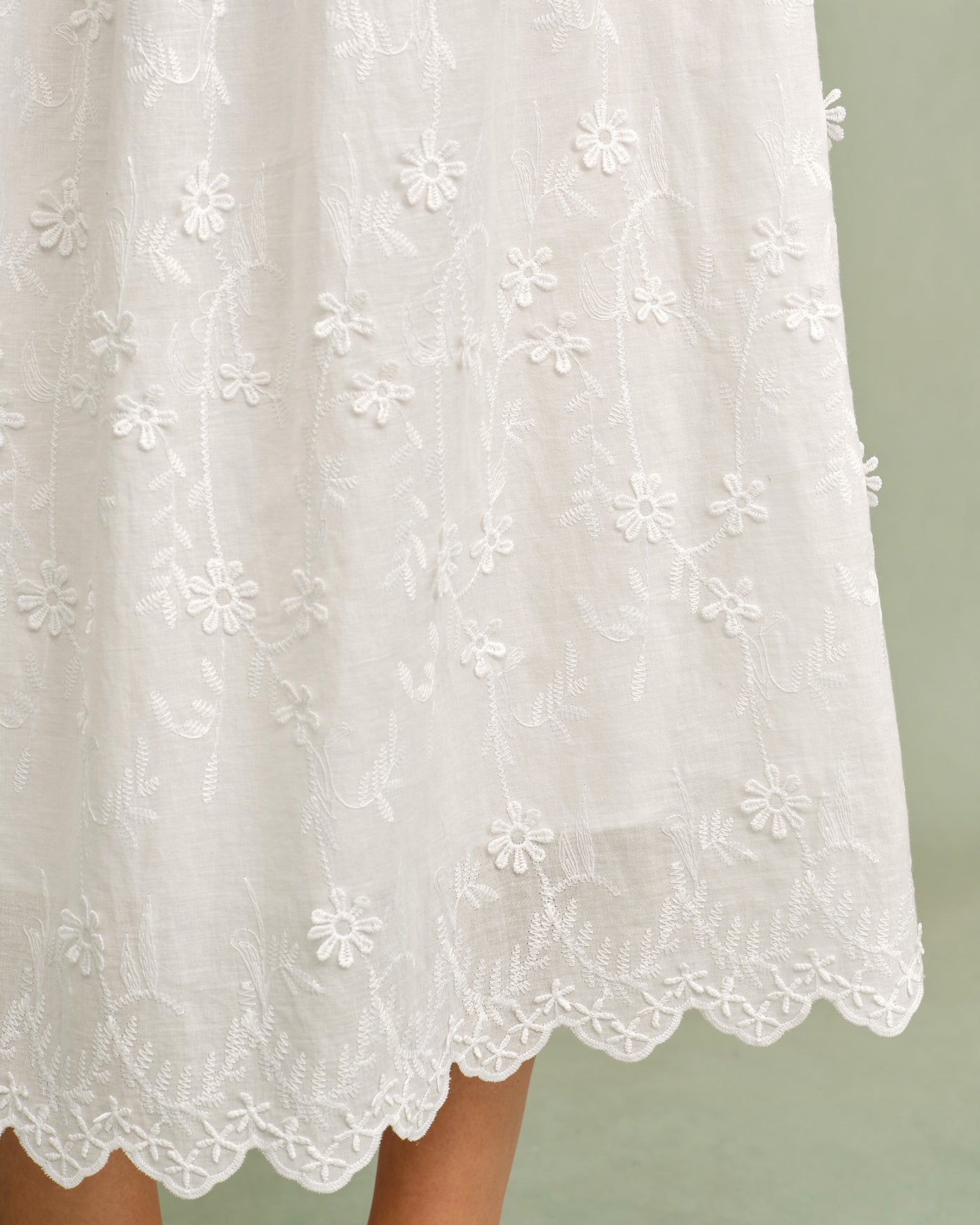 Women's Woven Cotton Midi Dress Dresses - RIHOAS