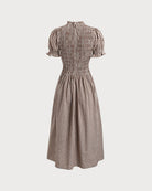 Women's Woven Cotton Midi Dresses Dresses - RIHOAS