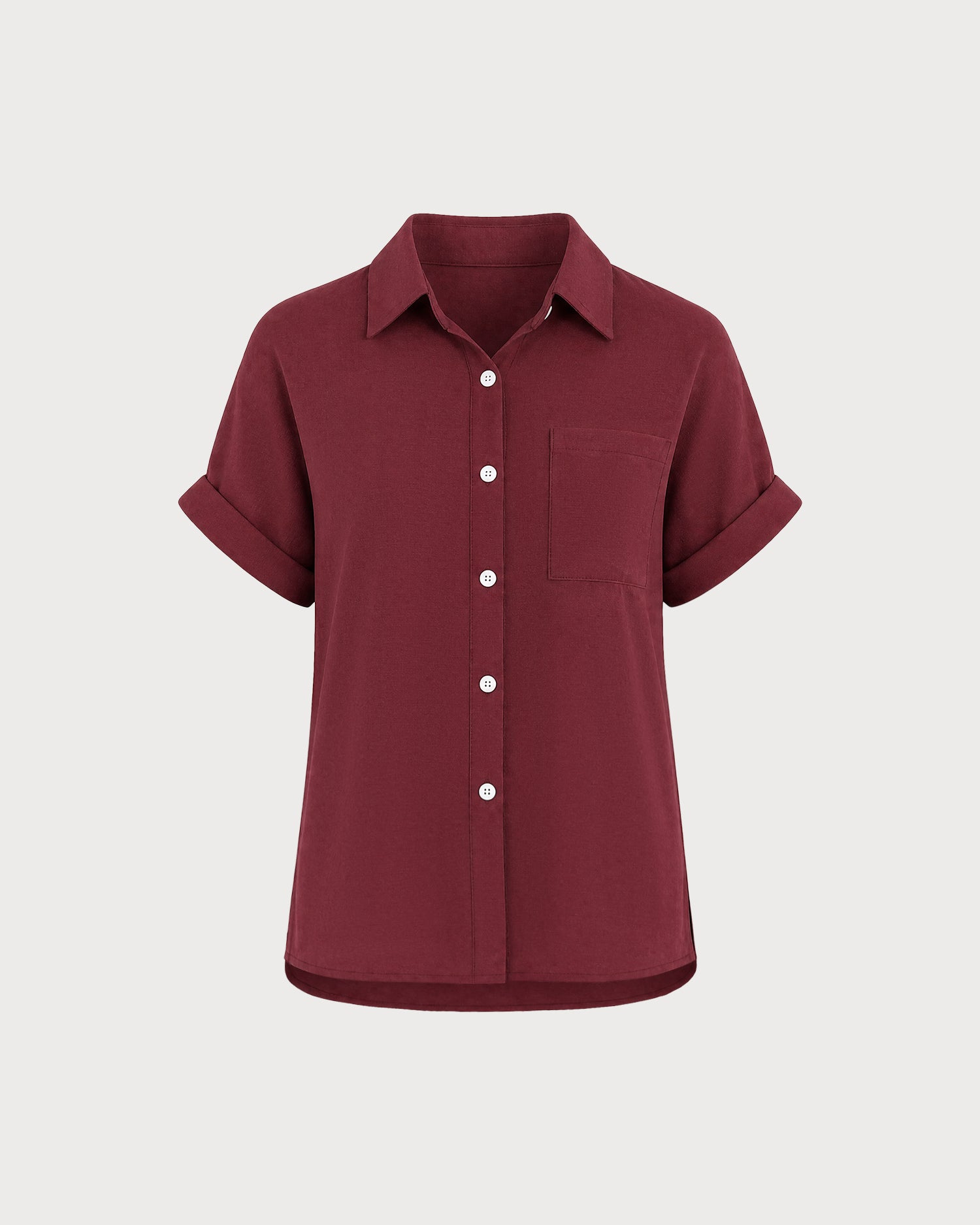 Women's Woven Cotton Shirt Tops - RIHOAS