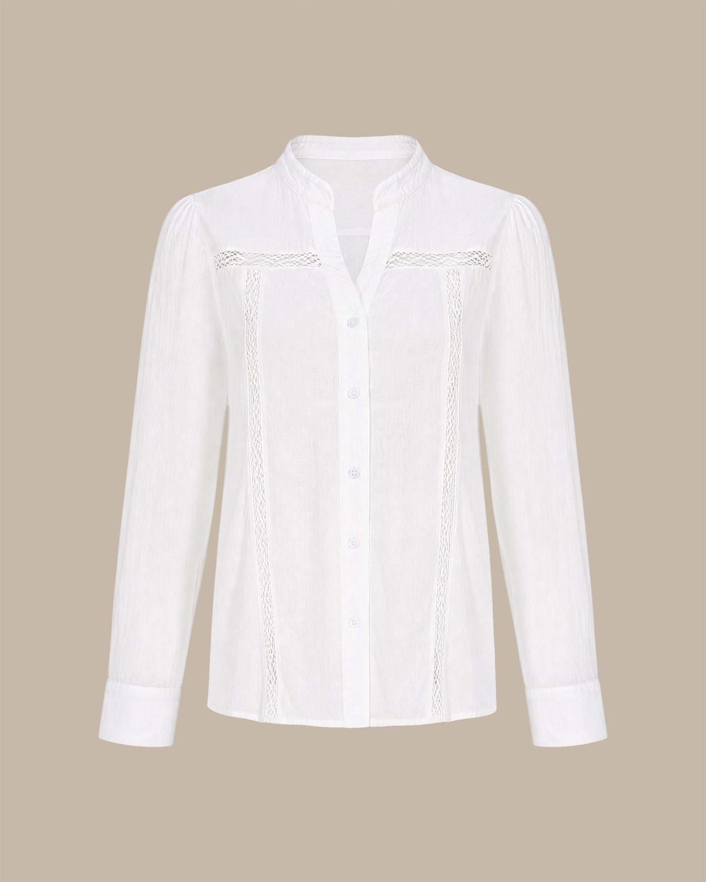 Women's Woven Cotton Shirt Tops - RIHOAS