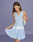 Women's Woven Cotton Skirt Bottoms - RIHOAS