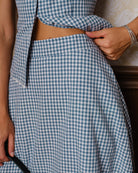 Women's Woven Cotton Skirt Bottoms - RIHOAS