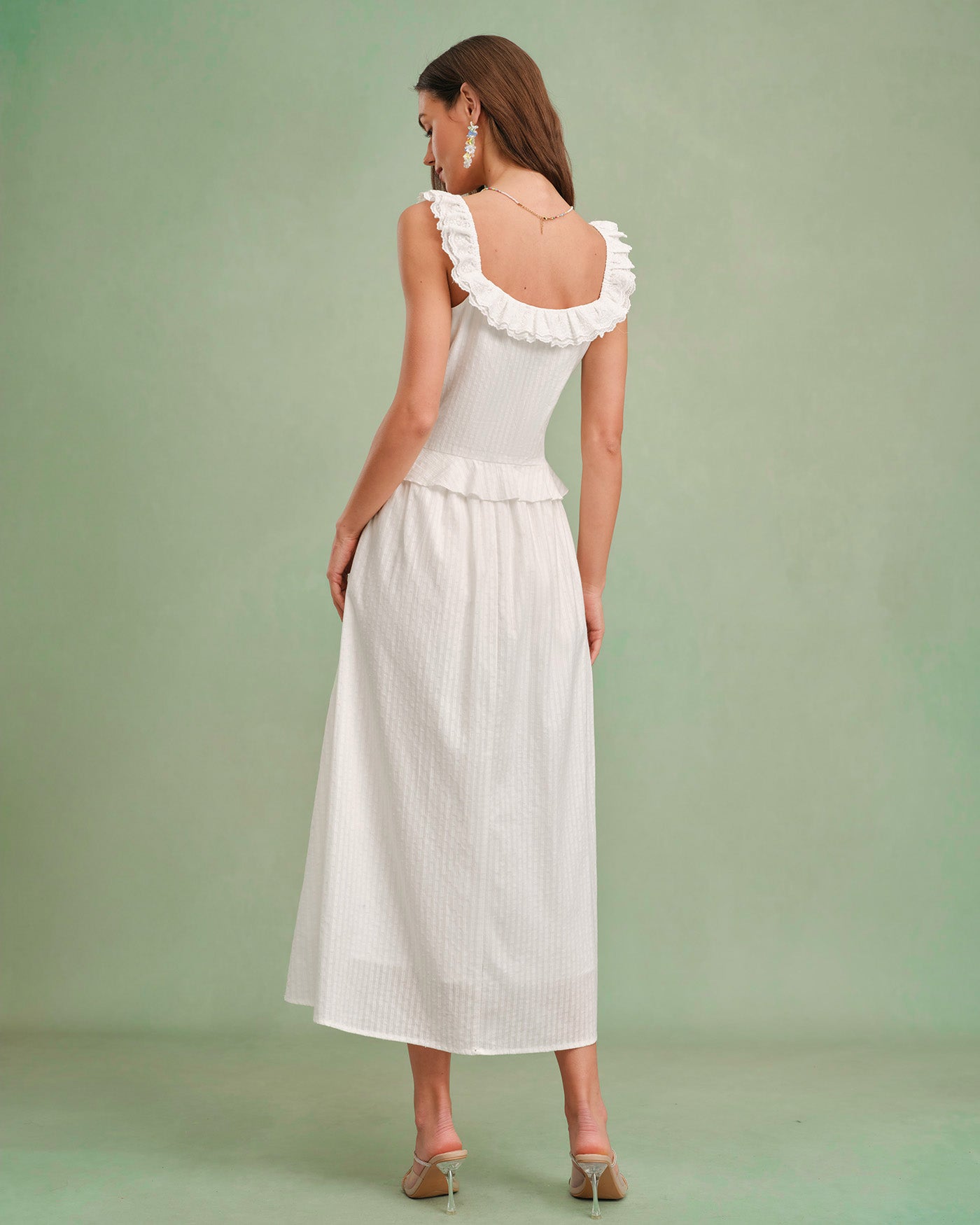 Women's Woven Cotton Skirt Bottoms - RIHOAS