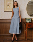 Women's Woven Cotton Skirt Bottoms - RIHOAS