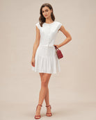 Women's Woven Polyester Blouses Tops - RIHOAS