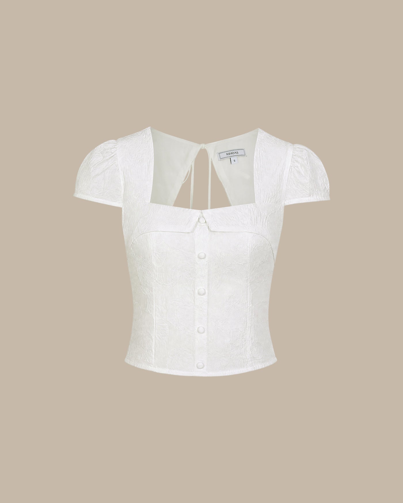 Women's Woven Polyester Blouses Tops - RIHOAS