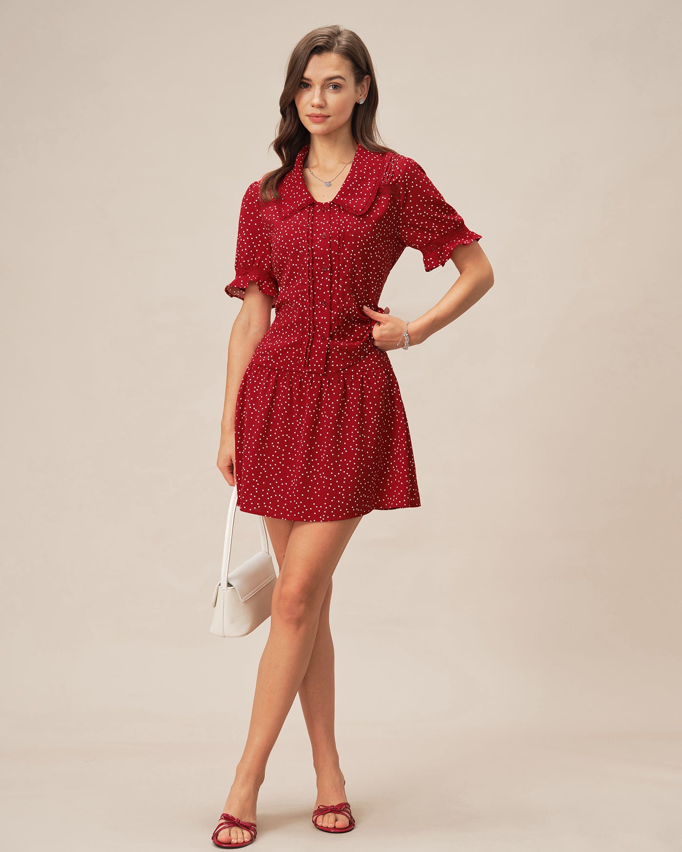 Women's Woven Polyester Blouses Tops - RIHOAS
