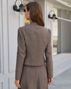Women's Woven Polyester Jacket Outerwear - RIHOAS