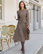 Women's Woven Polyester Jacket Outerwear - RIHOAS