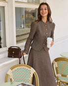 Women's Woven Polyester Jacket Outerwear - RIHOAS