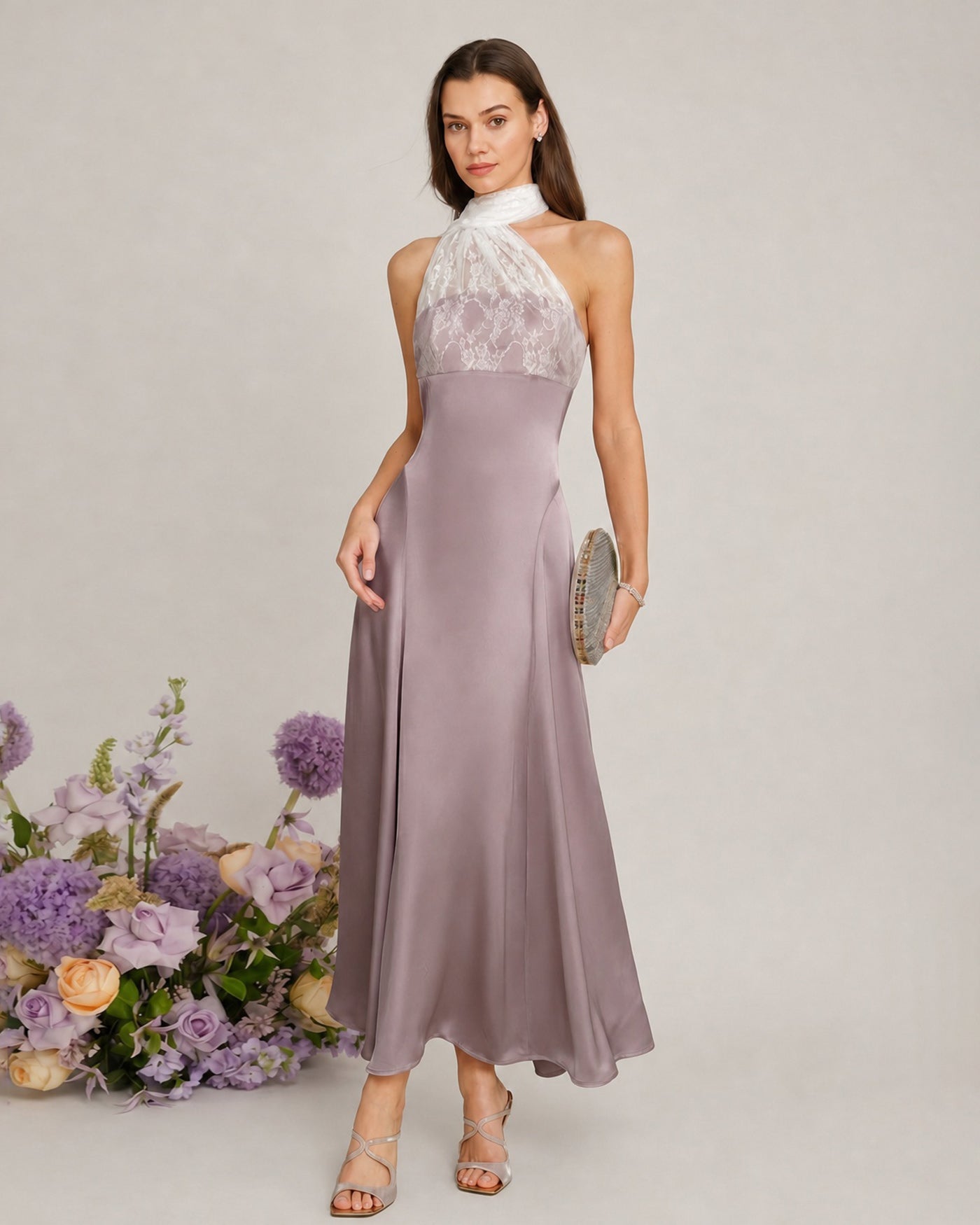 Women's Woven Polyester Maxi Dress Dresses - RIHOAS