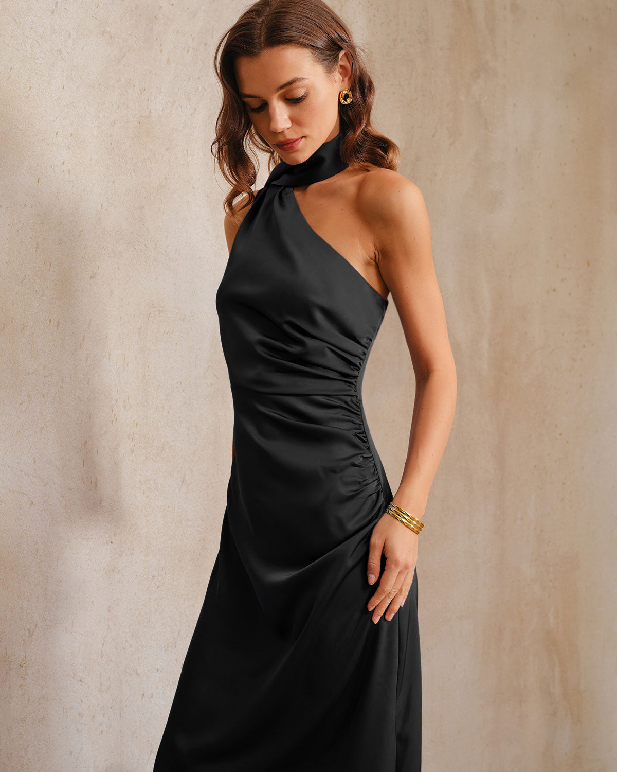 Women's Woven Polyester Maxi Dress Dresses - RIHOAS