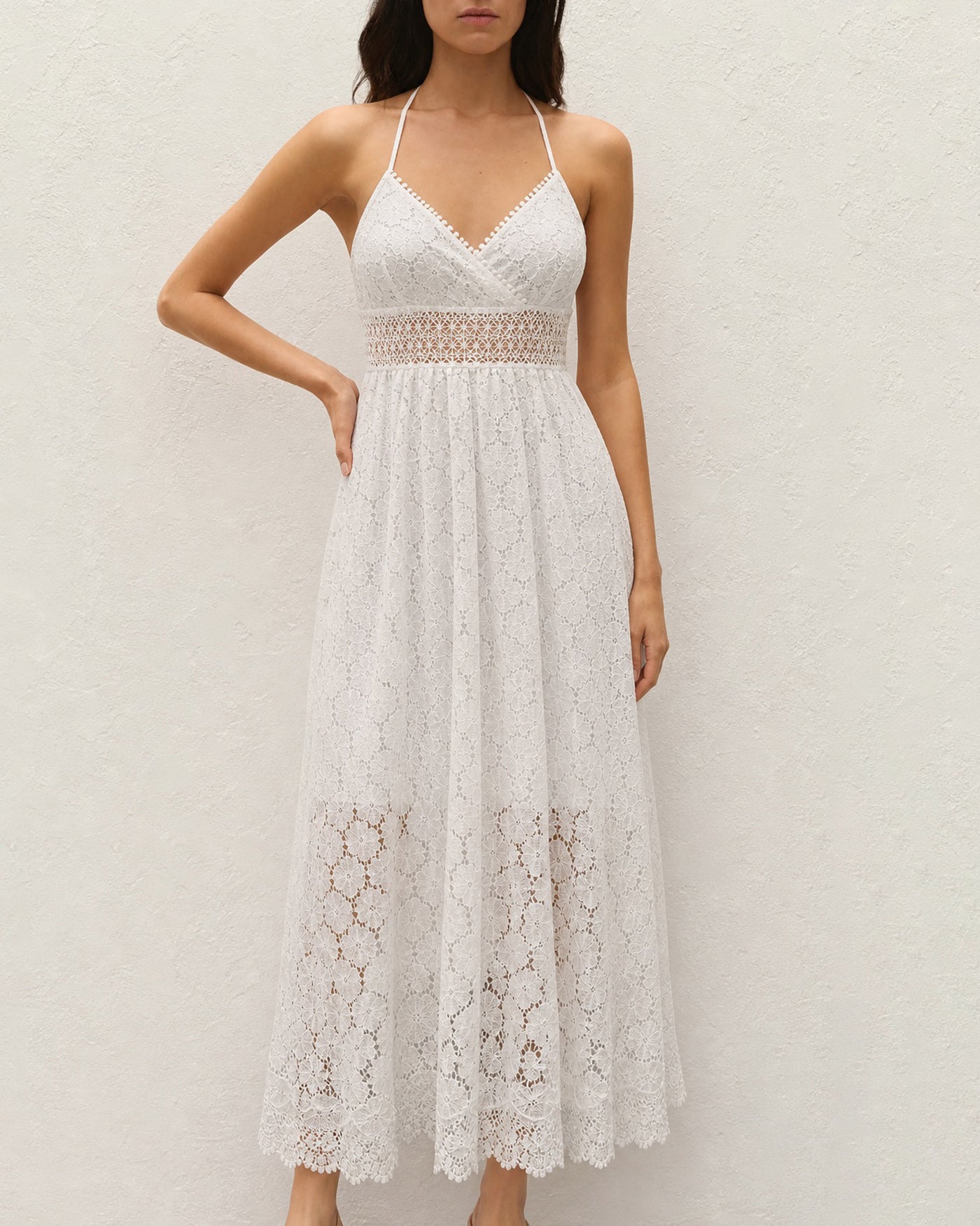 Women's  Woven Polyester Maxi  Dress Dresses - RIHOAS