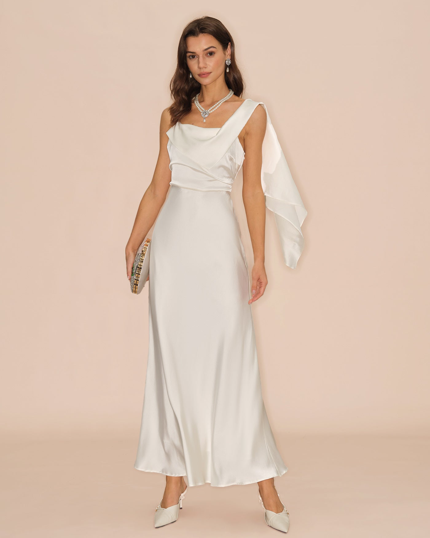 Women's Woven Polyester Maxi Dress Dresses - RIHOAS