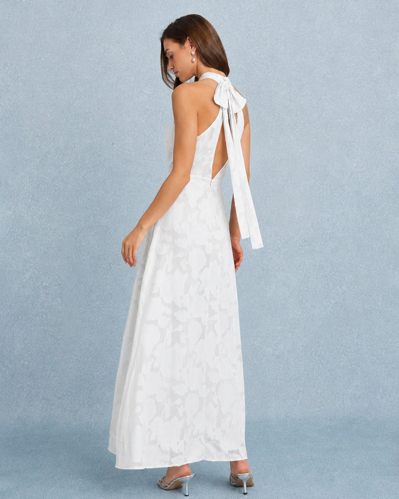 Women's Woven Polyester Maxi Dress Dresses - RIHOAS