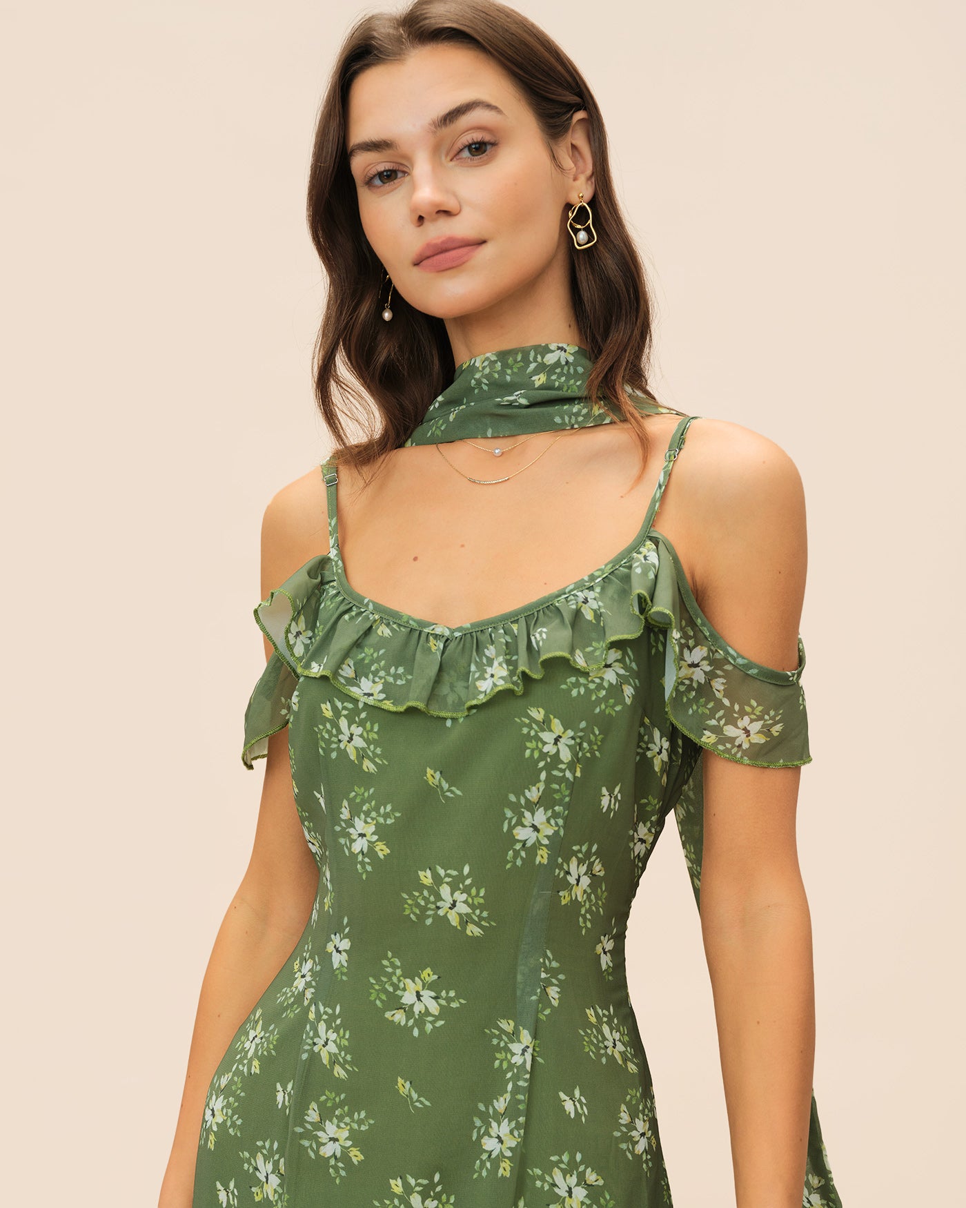 Women's Woven Polyester Maxi Dress Dresses - RIHOAS