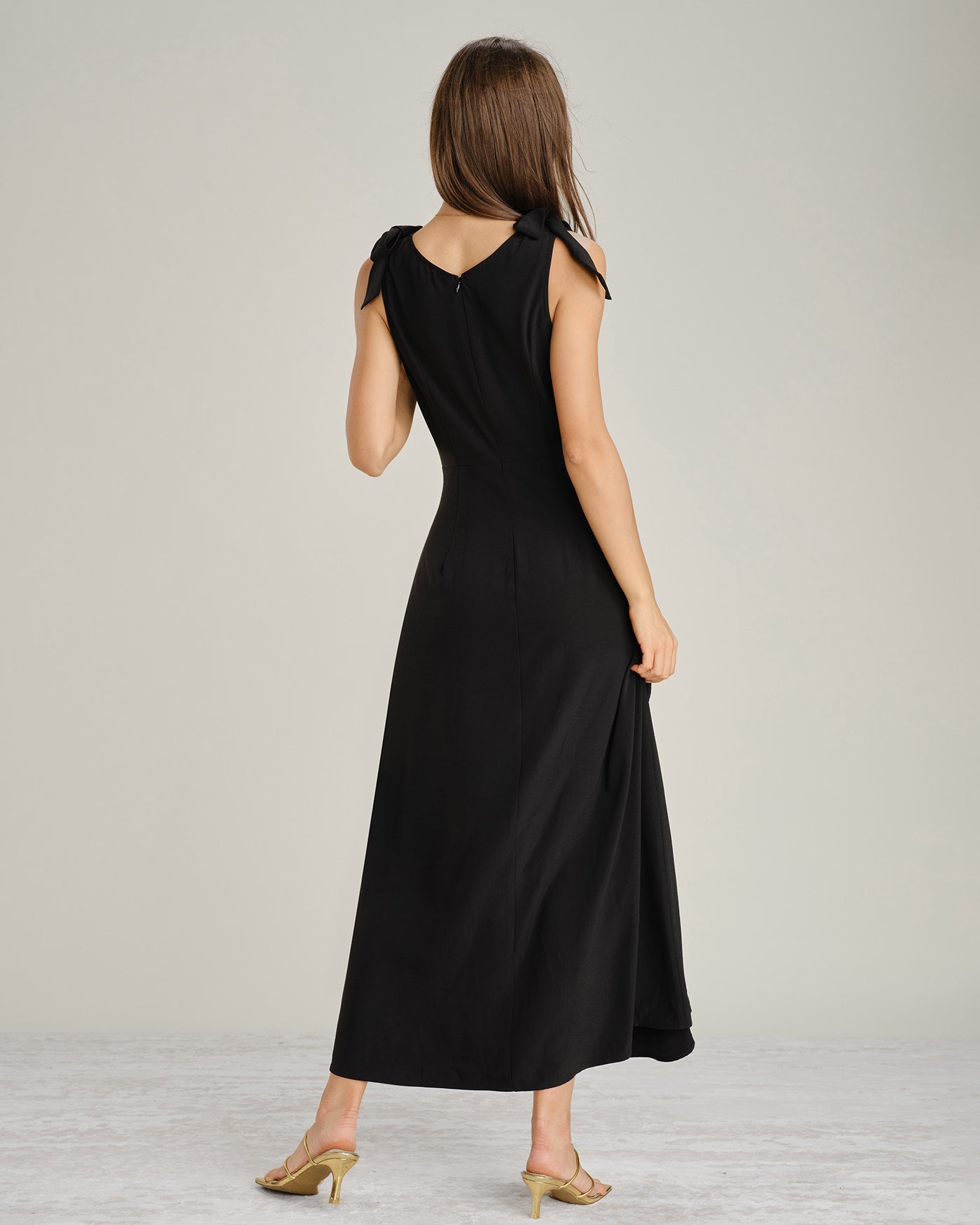 Women's Woven Polyester Maxi Dress Dresses - RIHOAS