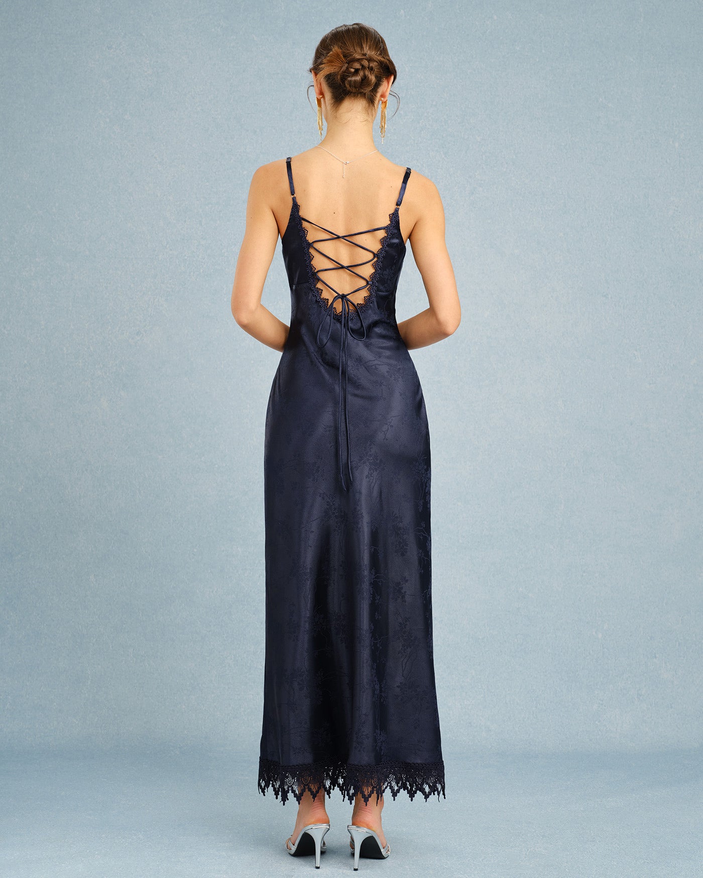 Women's Woven Polyester Maxi Dress Dresses - RIHOAS