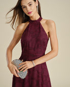 Women's Woven Polyester Maxi Dress Dresses - RIHOAS