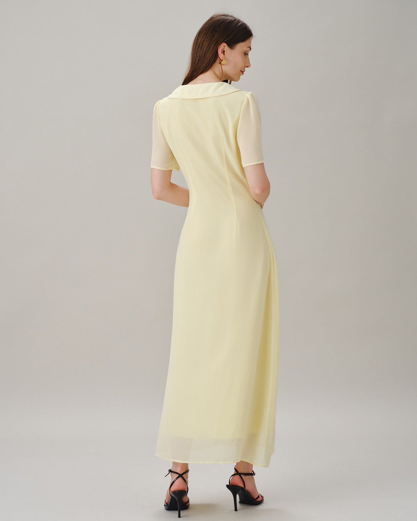 Women's  Woven Polyester Maxi  Dress Dresses - RIHOAS