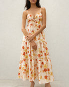Women's  Woven Polyester Maxi Dress Dresses - RIHOAS