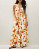 Women's  Woven Polyester Maxi Dress Dresses - RIHOAS