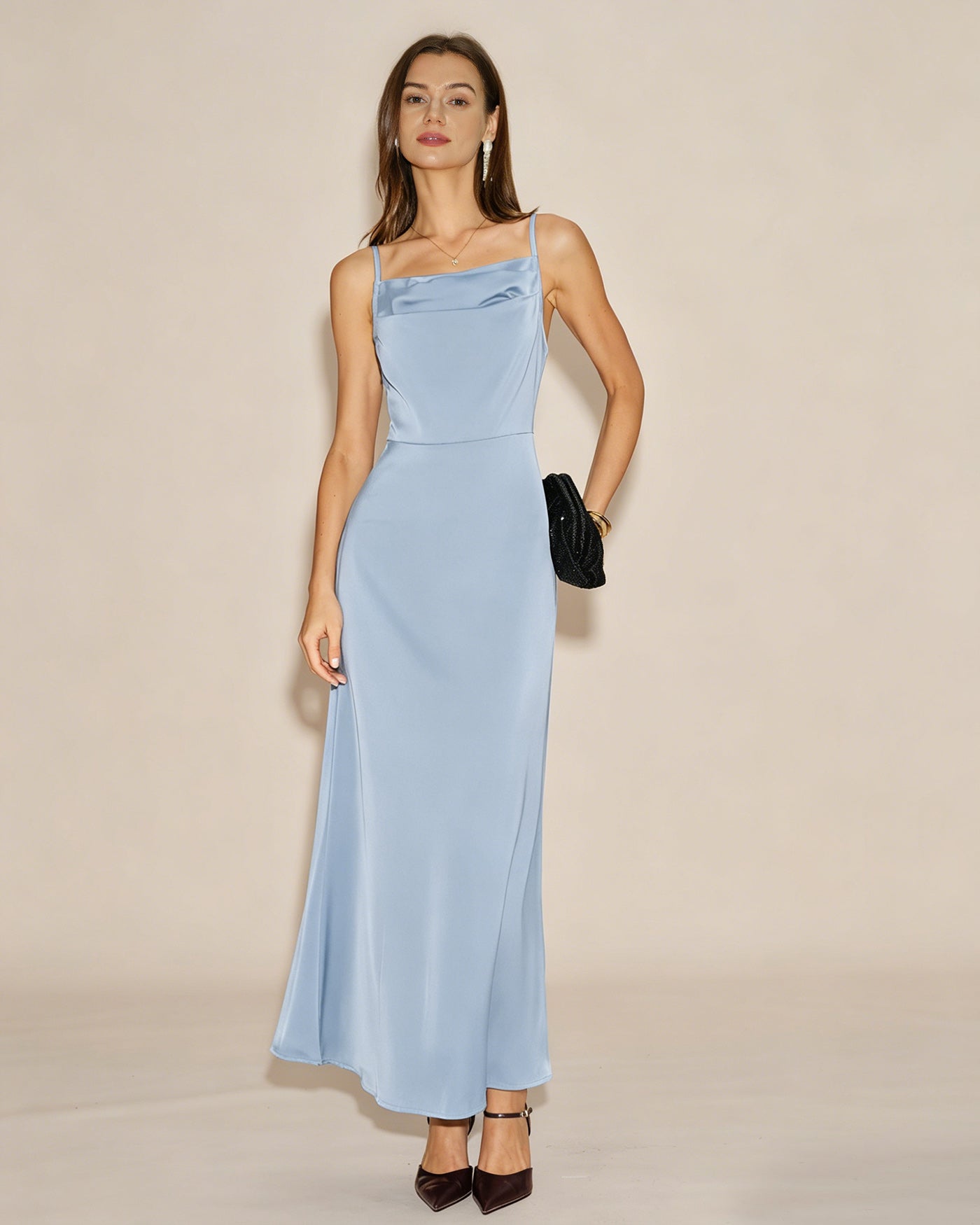 Women's Woven Polyester Maxi Dress Dresses - RIHOAS