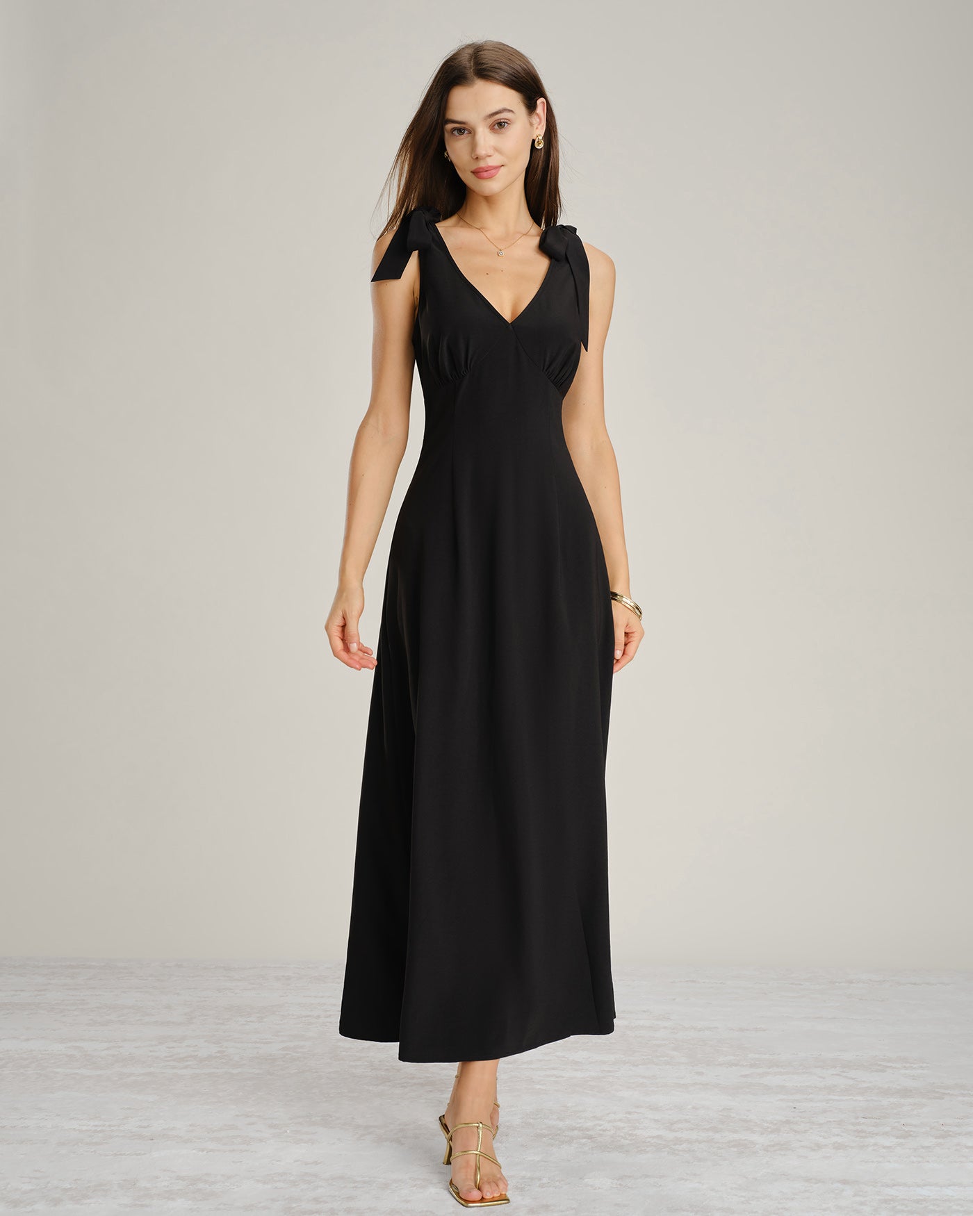 Women's Woven Polyester Maxi Dress Dresses - RIHOAS