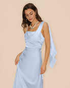 Women's Woven Polyester Maxi Dress Dresses - RIHOAS