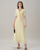 Women's  Woven Polyester Maxi  Dress Dresses - RIHOAS