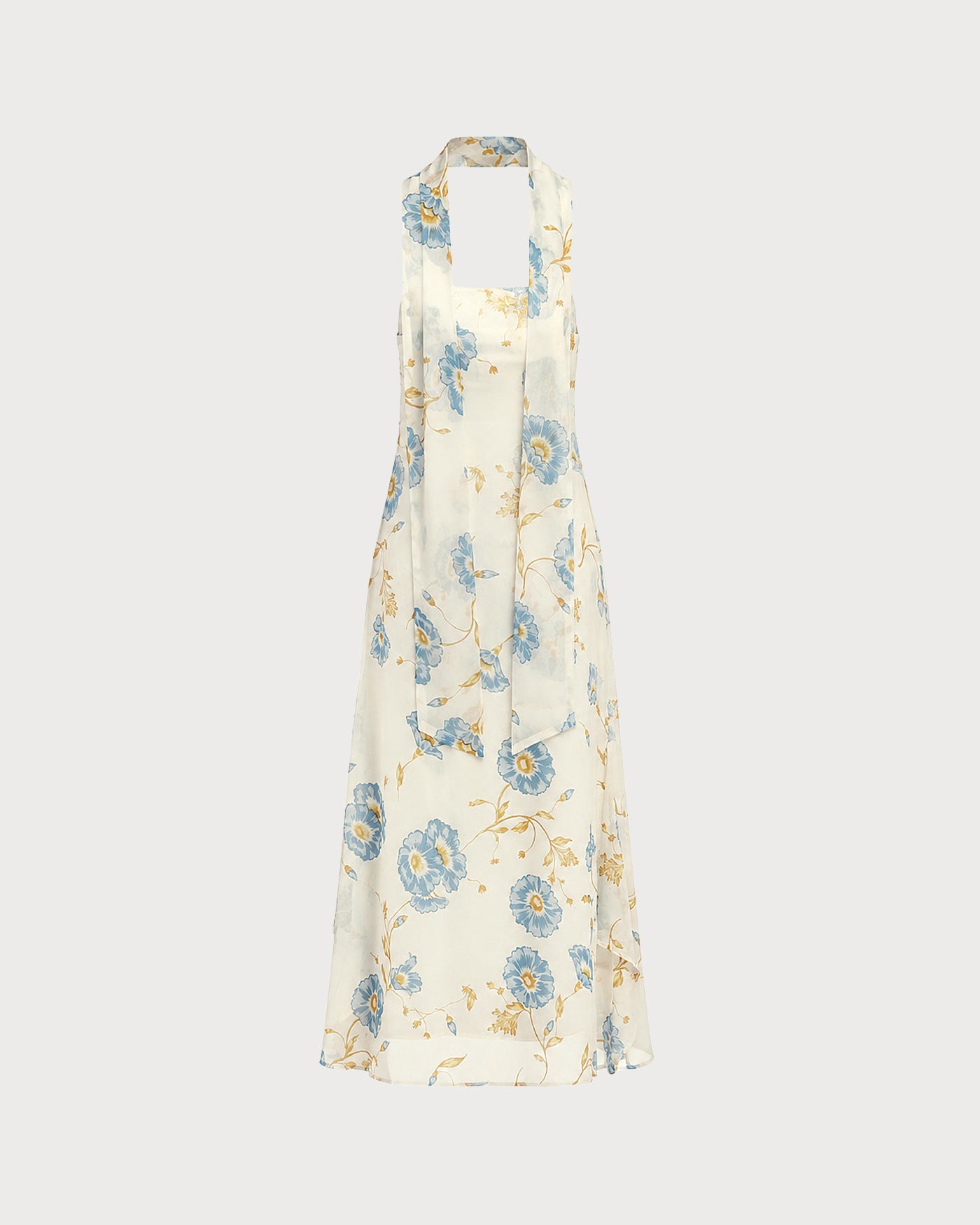 Women's Woven Polyester Maxi Dress Dresses - RIHOAS