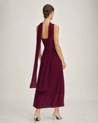Women's Woven Polyester Maxi Dress Dresses - RIHOAS