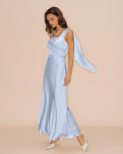 Women's Woven Polyester Maxi Dress Dresses - RIHOAS