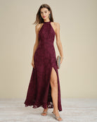 Women's Woven Polyester Maxi Dress Dresses - RIHOAS