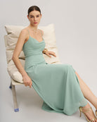 Women's Woven Polyester Maxi Dress Dresses - RIHOAS